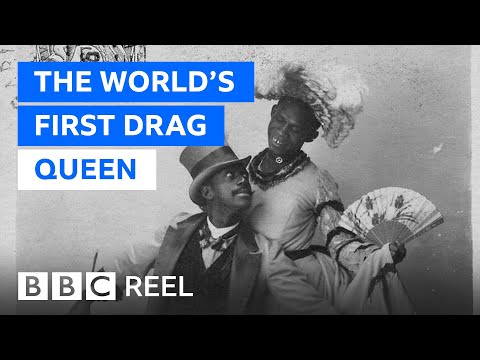 The former slave who became the world&#039;s first drag queen - BBC REEL