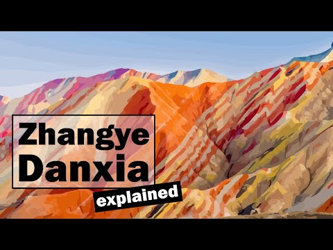 How Nature created a Zhangye Danxia