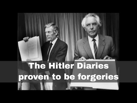 6th May 1983: The Hitler Diaries proven to be forgeries
