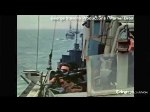 World War 2 as you have never seen it: rare colour footage of D-Day landings