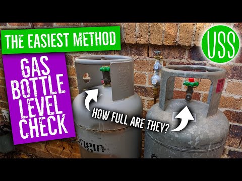 How to Check the Level in Your Gas Bottles