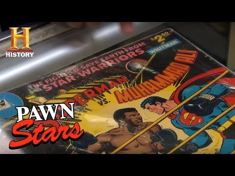 Pawn Stars: Superman vs. Muhammad Ali Comic Book | History