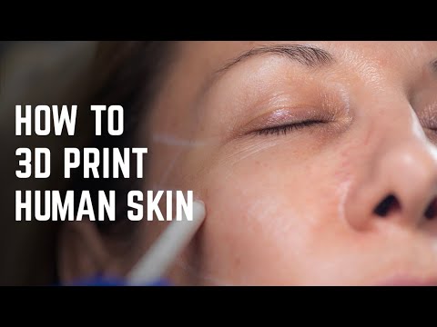 3D bioprinting human skin