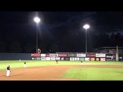 UFO at Baseball Game