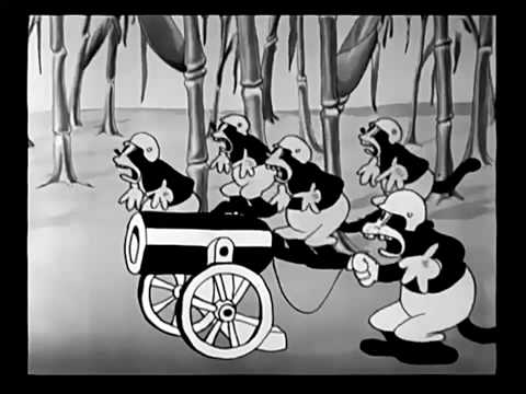 Mickey Mous - The Barnyard Battle 1929 HD