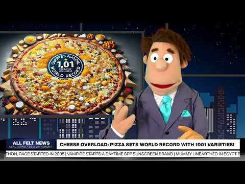 Cheese Overload: Pizza Breaks World Record!