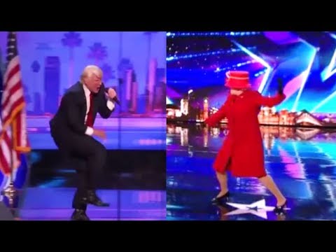 President Donald Trump vs. Queen Elizabeth EPIC Dance Off - Who Wins?