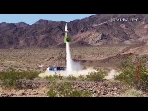 Man launches himself in self-made rocket to prove flat Earth theory