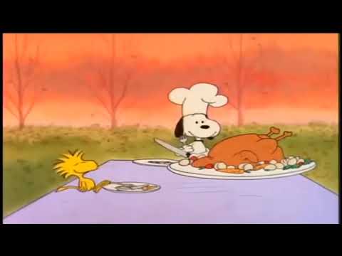A Charlie Brown Thanksgiving - Snoopy&#039;s Thanksgiving Dinner