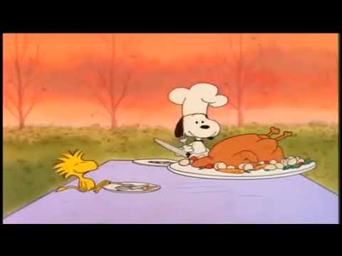 A Charlie Brown Thanksgiving - Snoopy&#039;s Thanksgiving Dinner