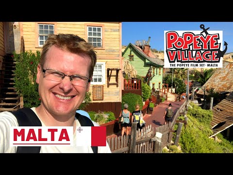 A Tour of POPEYE VILLAGE in Anchor Bay, Mellieha