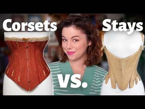 A Dress Historian Explains the Difference between Corsets and Stays
