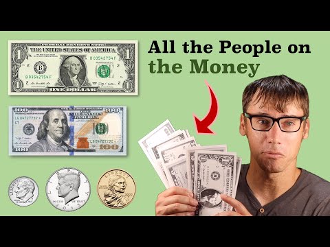 Every Person on American Currency