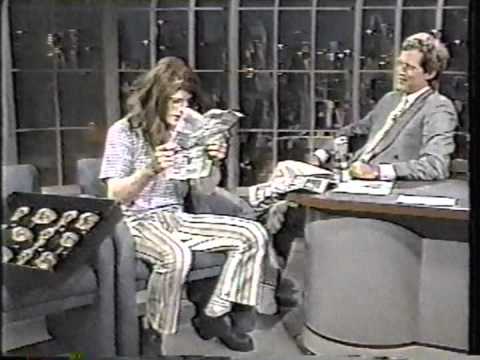 Crispin Glover on Letterman - 1st Appearance - Full clip, good quality