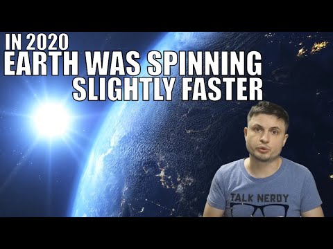 In 2020, Earth Was Spinning Slightly Faster Than Usual