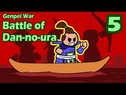 Battle of Dan-no-ura, How to Exterminate a Clan (Genpei War 5) | History of Japan 64