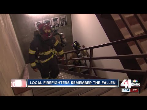 Firefighters climb 110 stories to honor lives lost in 9/11