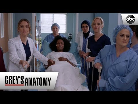 Jo Supports a Patient - Grey&#039;s Anatomy Season 15 Episode 19