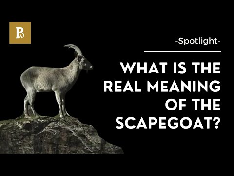 What is the Real Meaning of the &quot;Scapegoat&quot; (or &quot;Azazel&quot; in Hebrew)? • Spotlight • Desert Demon