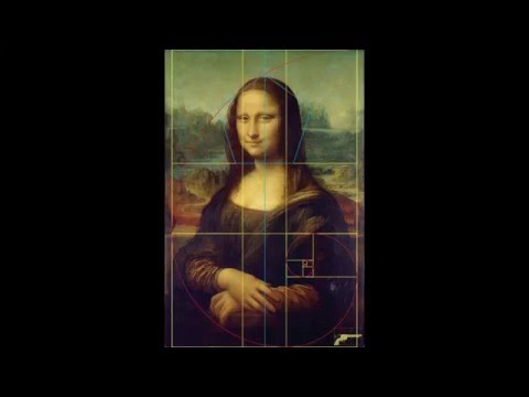 Mona Lisa Fibonacci Numbers! Golden Ratio, Rectangle &amp; Phi 1.618 Spiral in Leonardo da Vinci&#039;s Art