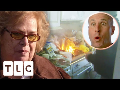 Hoarder Gets A Wake-Up Call After Her Messy Kitchen Catches Fire | Hoarding: Buried Alive