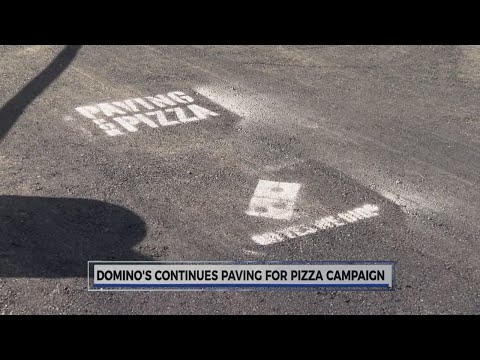 Domino’s Paving for Pizza project hits the City of Jackson