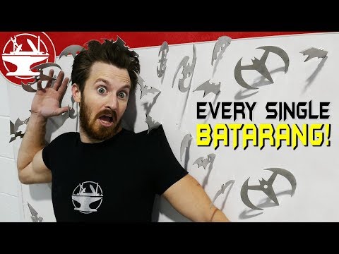 We Made Every Batarang Ever?!