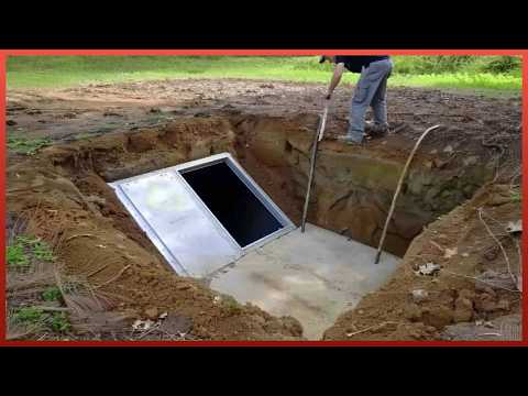 Man Builds Secret Underground BUNKER in his Backyard | by @Alexeystroi