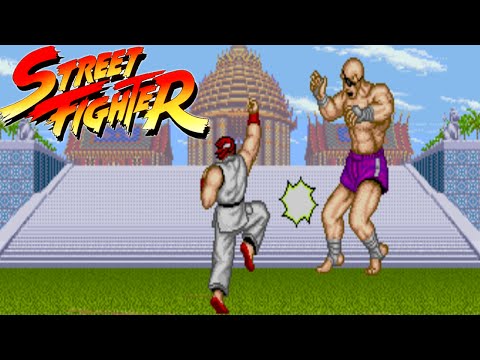 Street Fighter 1987 - Arcade Longplay with Ryu