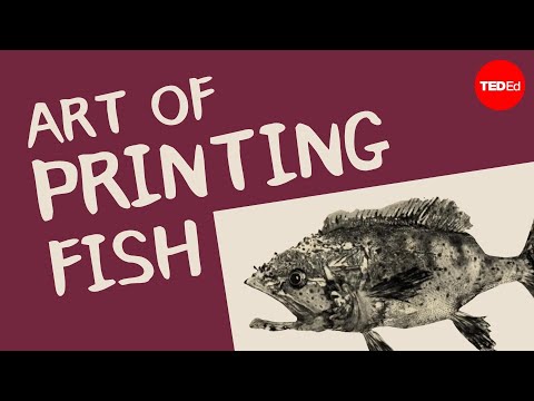 Gyotaku: The ancient Japanese art of printing fish - K. Erica Dodge