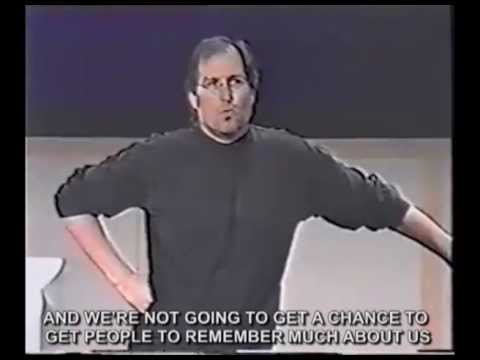 Best marketing strategy ever! Steve Jobs Think different / Crazy ones speech (with real subtitles)