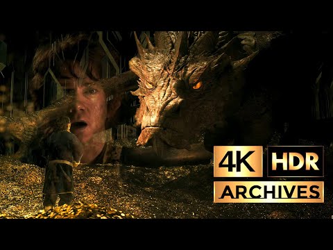 The Hobbit - The Desolation of Smaug ● Part 2 of 3 ● The Hobbit And The Dragon [ HDR - 4K - 5.1 ]