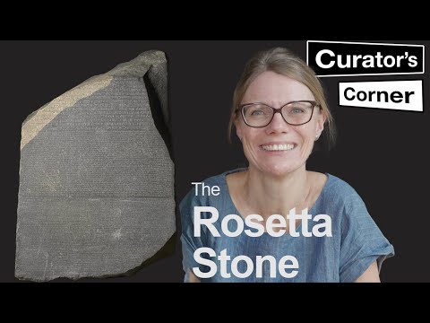 The Rosetta Stone and what it actually says with Ilona Regulski | Curator&#039;s Corner S7 Ep6