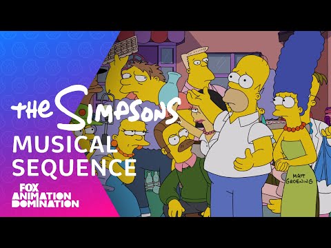 &quot;Today Garage Sale&quot; Musical Sequence | Season 32 Ep. 12 | The Simpsons