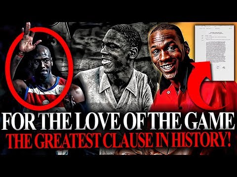 The GREATEST Clause In NBA History! Michael Jordan &#039;Love Of The Game&#039;.