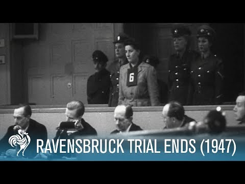 Ravensbruck Trial Ends: WWII Nazi War Criminals (1947) | British Pathé