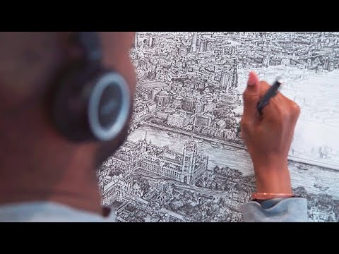 Billions of Windows - Autistic Savant Artist Draws Cities From Memory