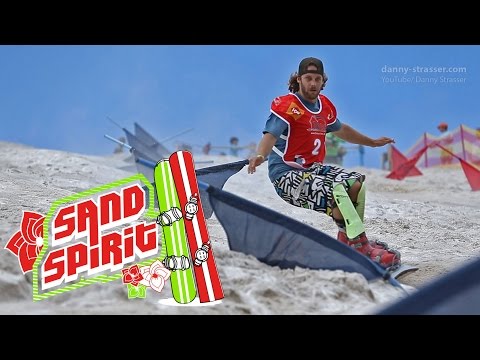 Snowboarding on sand! - Sandspirit 2015