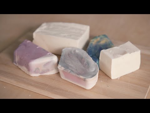 Making Soap from Used Cooking Oil - REMIX EL BARRIO