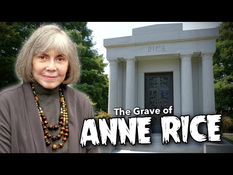 The Grave of Anne Rice - New Orleans, Louisiana 4K