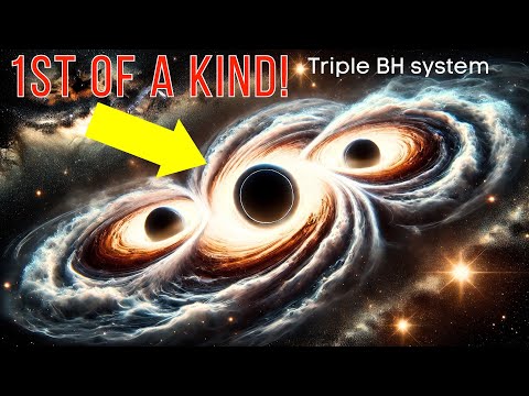 Changes Everything: Astronomers Uncover First Triple Black Hole, Evidence of Gentle Formation