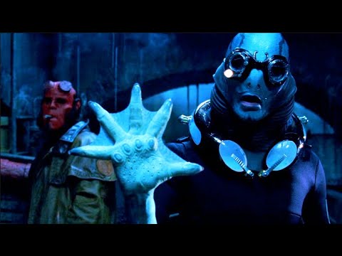 Hellboy | Abe Sapien Looks for the Eggs