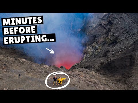 WE CLIMBED AN ACTIVE VOLCANO (and it erupted)