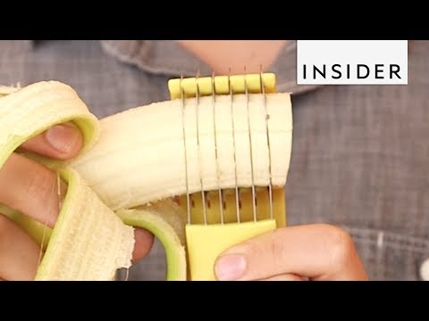 Easy Banana Slicer
