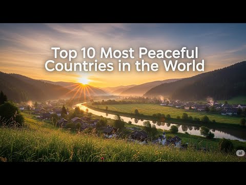 Top 10 Most Peaceful Countries in the World (2025 Global Peace Index)