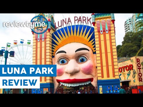 Sydney&#039;s 1930&#039;s Boardwalk Theme Park - Luna Park Sydney Overview and Review