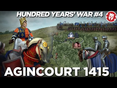 Battle of Agincourt 1415 - Hundred Years&#039; War DOCUMENTARY