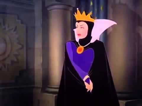 Snow white, the Queen and the Magic Mirror 1