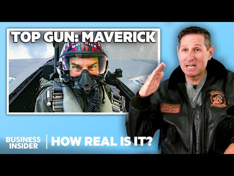 Fighter Pilot Rates &#039;Top Gun&#039; Action Scenes For Realism | How Real Is It? | Insider