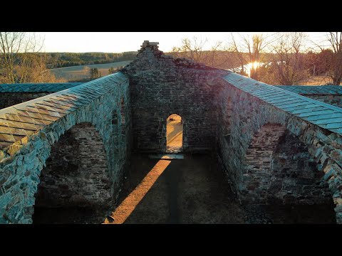 Nes kirkeruiner - Nes church ruins (medieval church in Nes, Norway)